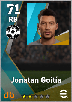Jonatan Goitía — RB, OVR 71, MAX 71