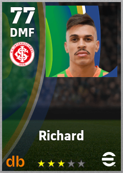 Richard — DMF, OVR 77, MAX 77