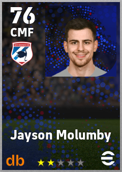 Jayson Molumby eFootball player card