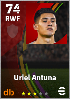 Uriel Antuna eFootball player card