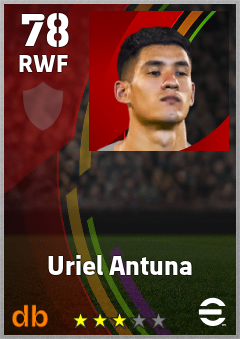 Uriel Antuna eFootball player card