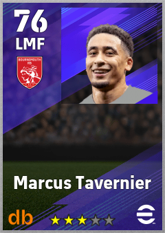 Marcus Tavernier eFootball player card