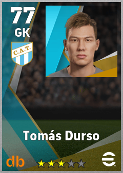 Tomás Durso eFootball player card
