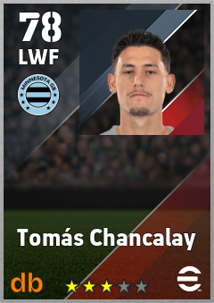 Tomás Chancalay eFootball player card