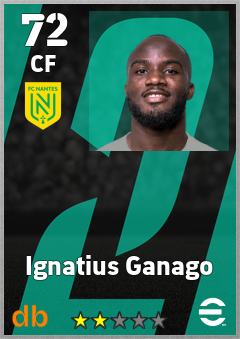 Ignatius Ganago eFootball player card