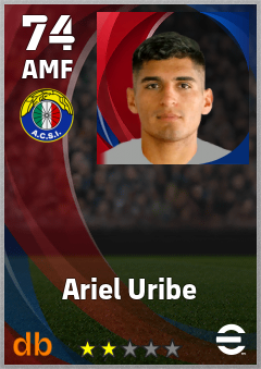 Ariel Uribe — AMF, OVR 74, MAX 74