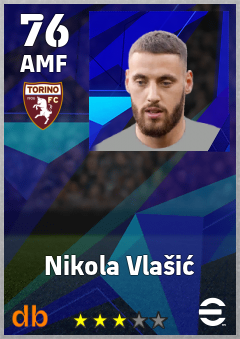 Nikola Vlašić eFootball player card