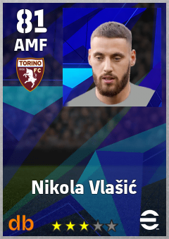 Nikola Vlašić — AMF, OVR 81, MAX 81