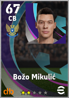 Božo Mikulić — CB, OVR 67, MAX 67