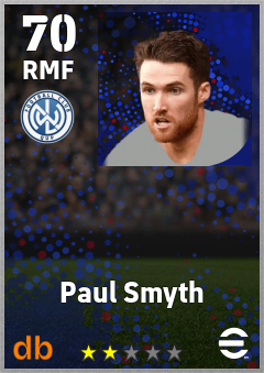 Paul Smyth — RMF, OVR 70, MAX 70