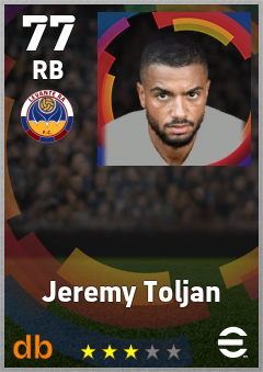 Jeremy Toljan — RB, OVR 77, MAX 77