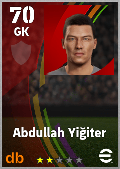 Abdullah Yiğiter eFootball player card