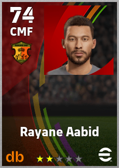 Rayane Aabid eFootball player card