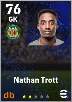 Nathan Trott eFootball player card