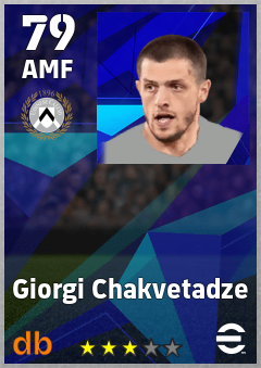 Giorgi Chakvetadze — AMF, OVR 79, MAX 79