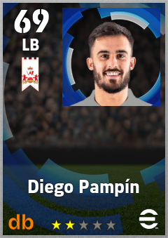 Diego Pampín eFootball player card