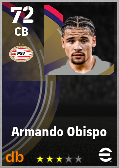 Armando Obispo eFootball player card