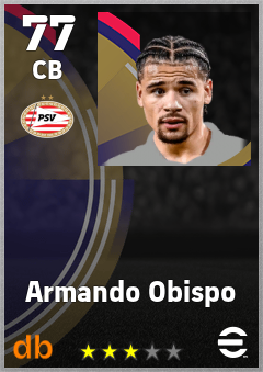 Armando Obispo eFootball player card