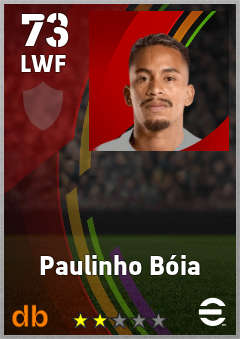 Paulinho Bóia — LWF, OVR 73, MAX 73