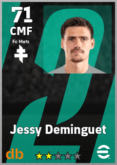 Jessy Deminguet eFootball player card