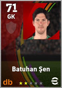 Batuhan Şen — GK, OVR 71, MAX 71