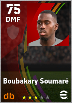 Boubakary Soumaré eFootball player card