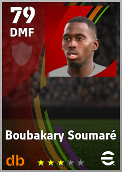 Boubakary Soumaré eFootball player card