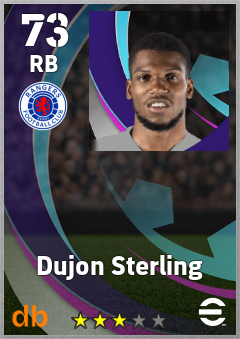 Dujon Sterling eFootball player card