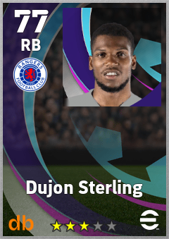 Dujon Sterling eFootball player card