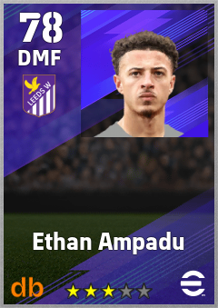 Ethan Ampadu eFootball player card