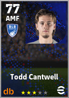Todd Cantwell eFootball player card