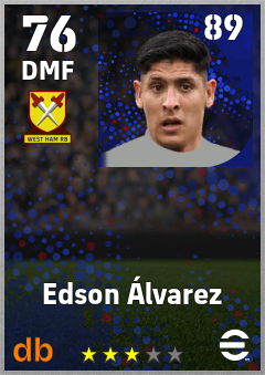Edson Álvarez eFootball player card