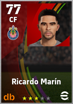 Ricardo Marín — CF, OVR 77, MAX 77