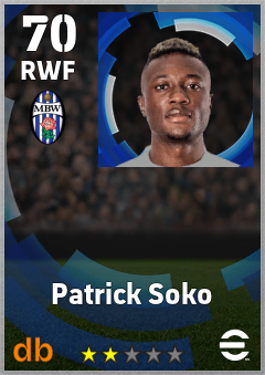 Patrick Soko eFootball player card