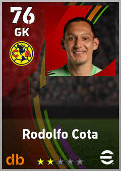 Rodolfo Cota — GK, OVR 76, MAX 76