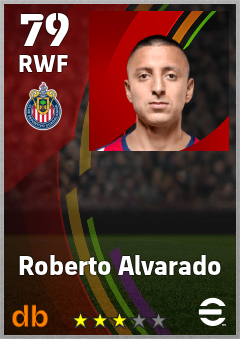Roberto Alvarado — RWF, OVR 79, MAX 79