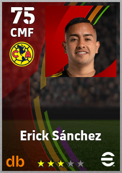 Erick Sánchez eFootball player card