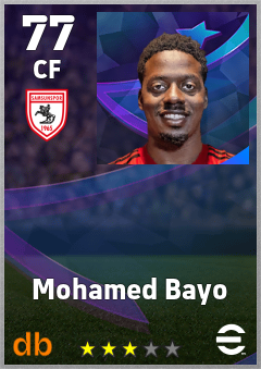 Mohamed Bayo eFootball player card