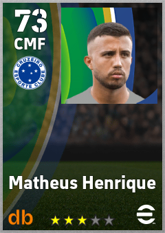 Matheus Henrique — CMF, OVR 73, MAX 73