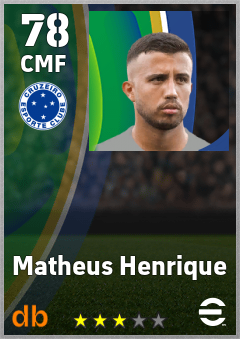 Matheus Henrique — CMF, OVR 78, MAX 78