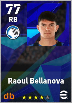 Raoul Bellanova eFootball player card