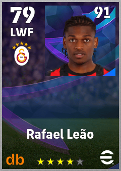 Rafael Leão eFootball player card