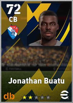 Jonathan Buatu eFootball player card