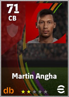 Martin Angha eFootball player card