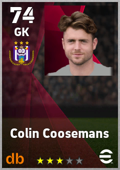 Colin Coosemans eFootball player card