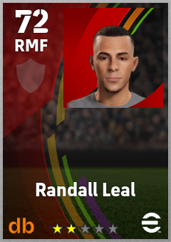 Randall Leal eFootball player card