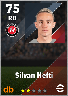 Silvan Hefti — RB, OVR 75, MAX 75