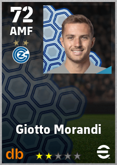 Giotto Morandi — AMF, OVR 72, MAX 72
