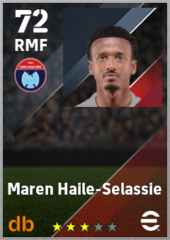 Maren Haile-Selassie — RMF, OVR 72, MAX 72