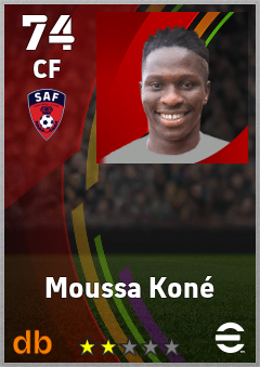 Moussa Koné eFootball player card